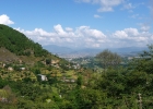 Blick vom Roten Haus in Richtung Kathmandu