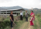 chairperson-of-nepal-chapter-of-hattiban-observing-the-chicken-shed